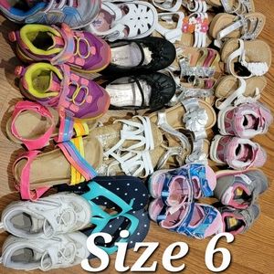 18 Pairs Little Girls Sz 6